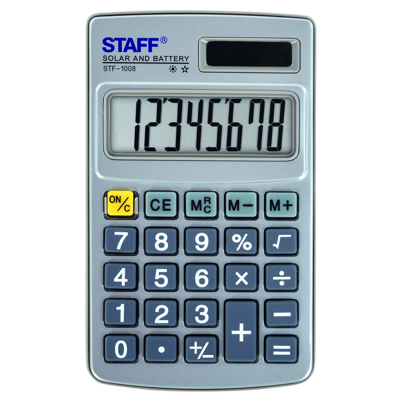 Калькулятор Staff STF-1008 карманный (250115)