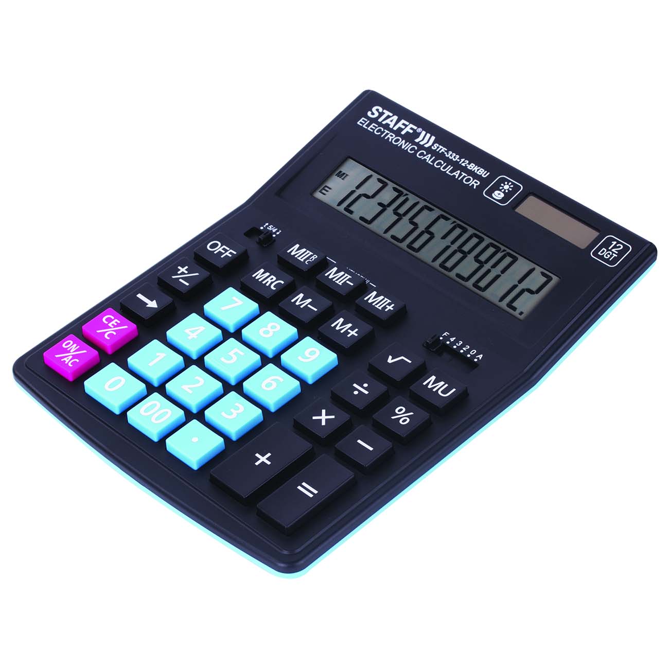 Калькулятор Staff Plus STF-333-12-BKBU (250461)