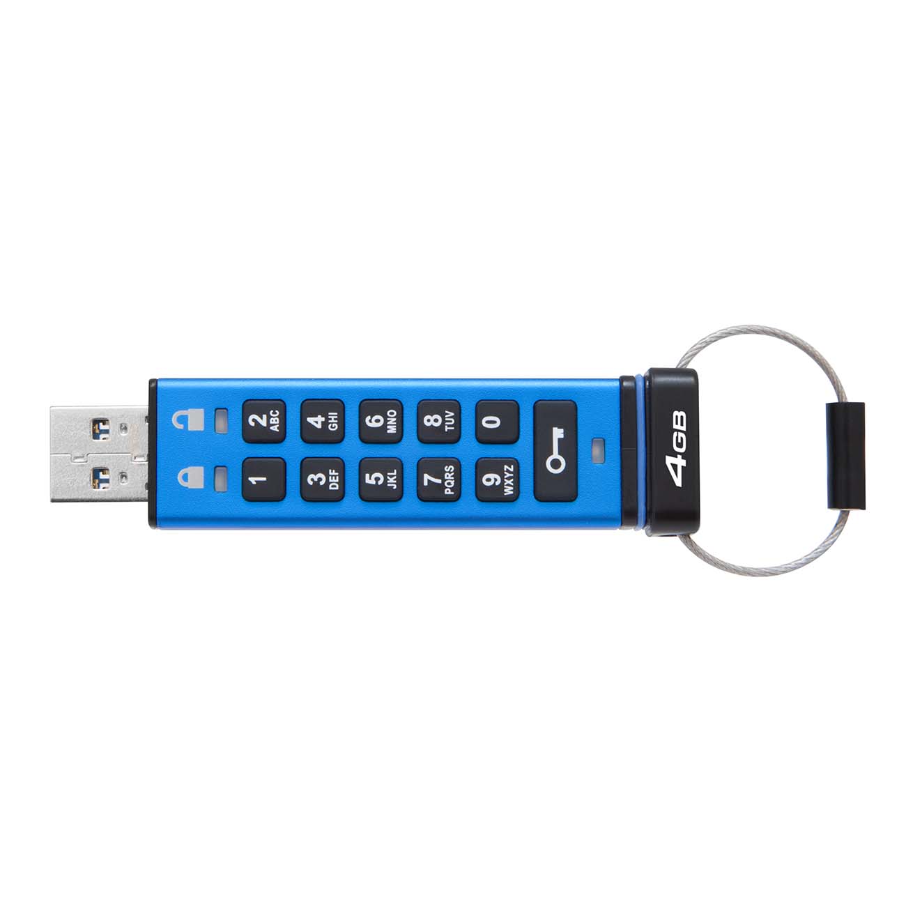 Флеш-диск Kingston DT2000 KeyPad Encrypted USB (DT2000/4GB)