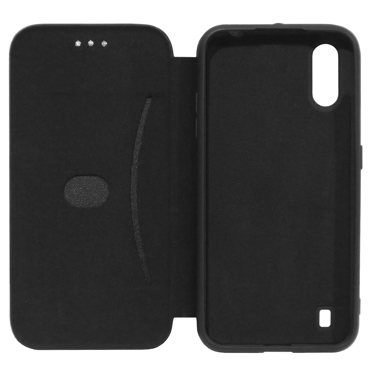 Чехол Vipe Book для Galaxy A01, черный