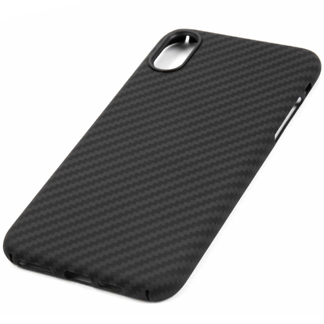 Чехол Barn&Hollis Carbon для iPhone XS Max Matte Grey