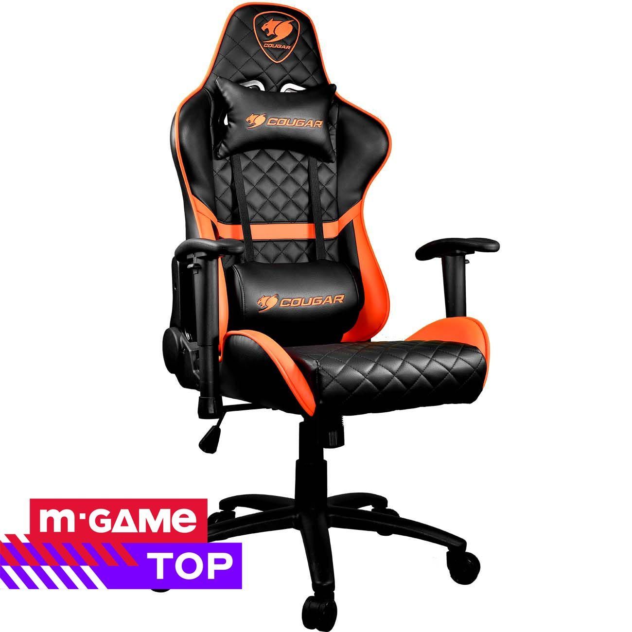 Кресло компьютерное игровое Cougar ARMOR One черный-Orange фото