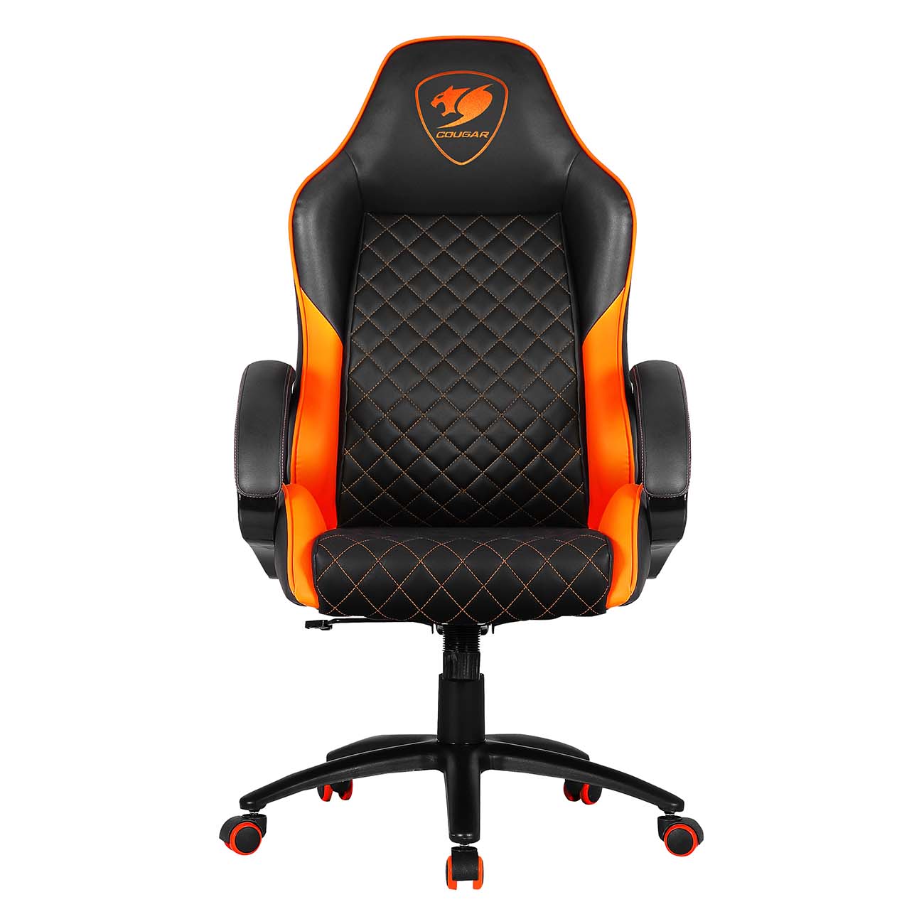 Кресло компьютерное игровое Cougar FUSION Black-Orange