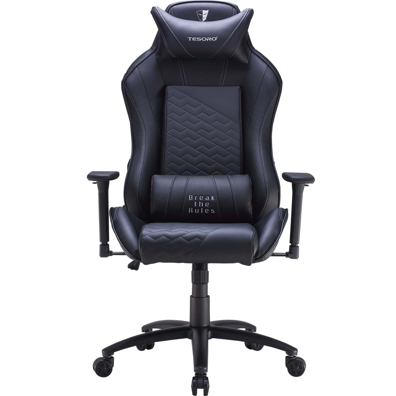 Кресло компьютерное игровое Tesoro TS-F710-Black