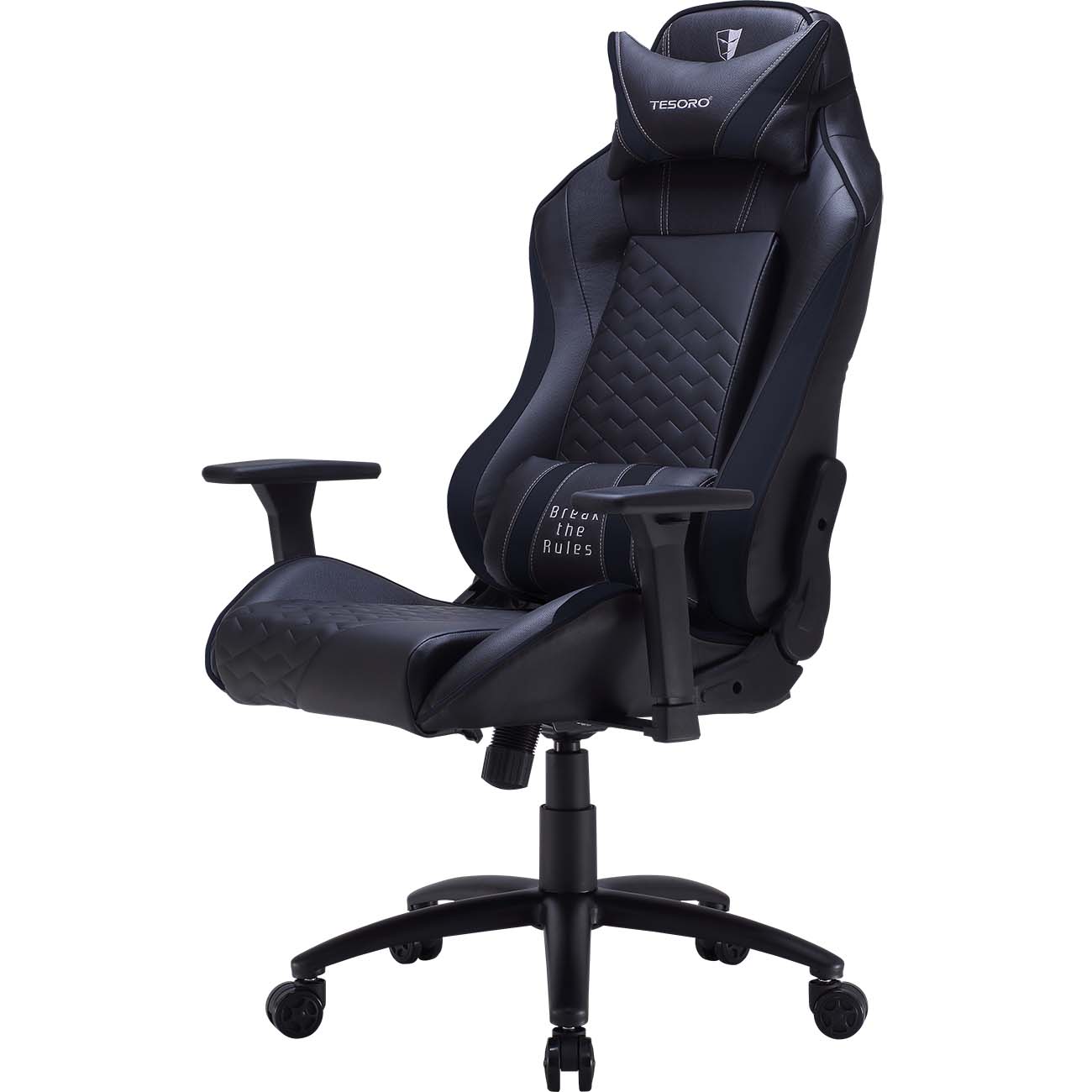 Кресло компьютерное игровое Tesoro TS-F710-Black