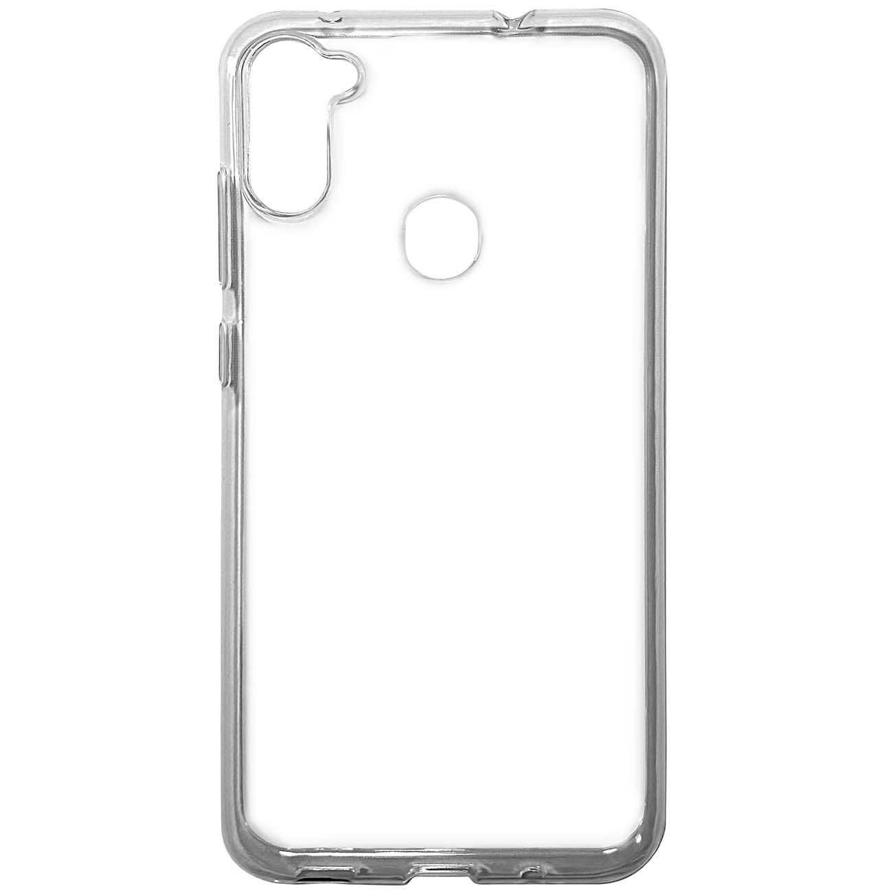 Чехол InterStep SLENDER EL Galaxy A11 Прозрачный