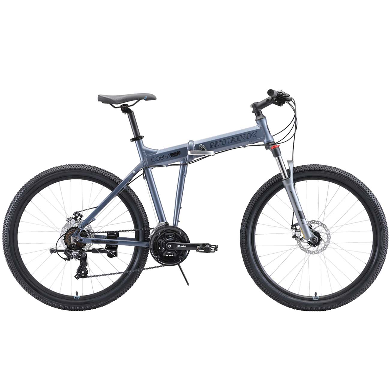 Велосипед горный Stark Cobra 26.2 D серый/черный 18''/2020