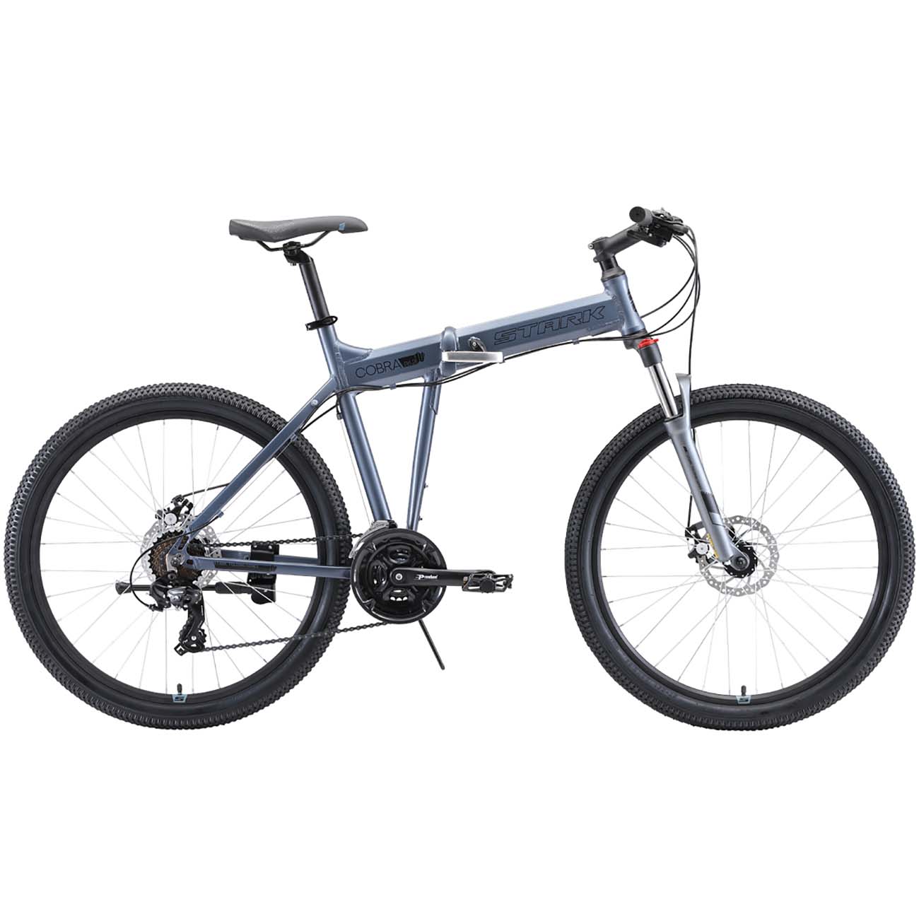 Велосипед горный Stark Cobra 26.2 D серый/черный 20''/2020