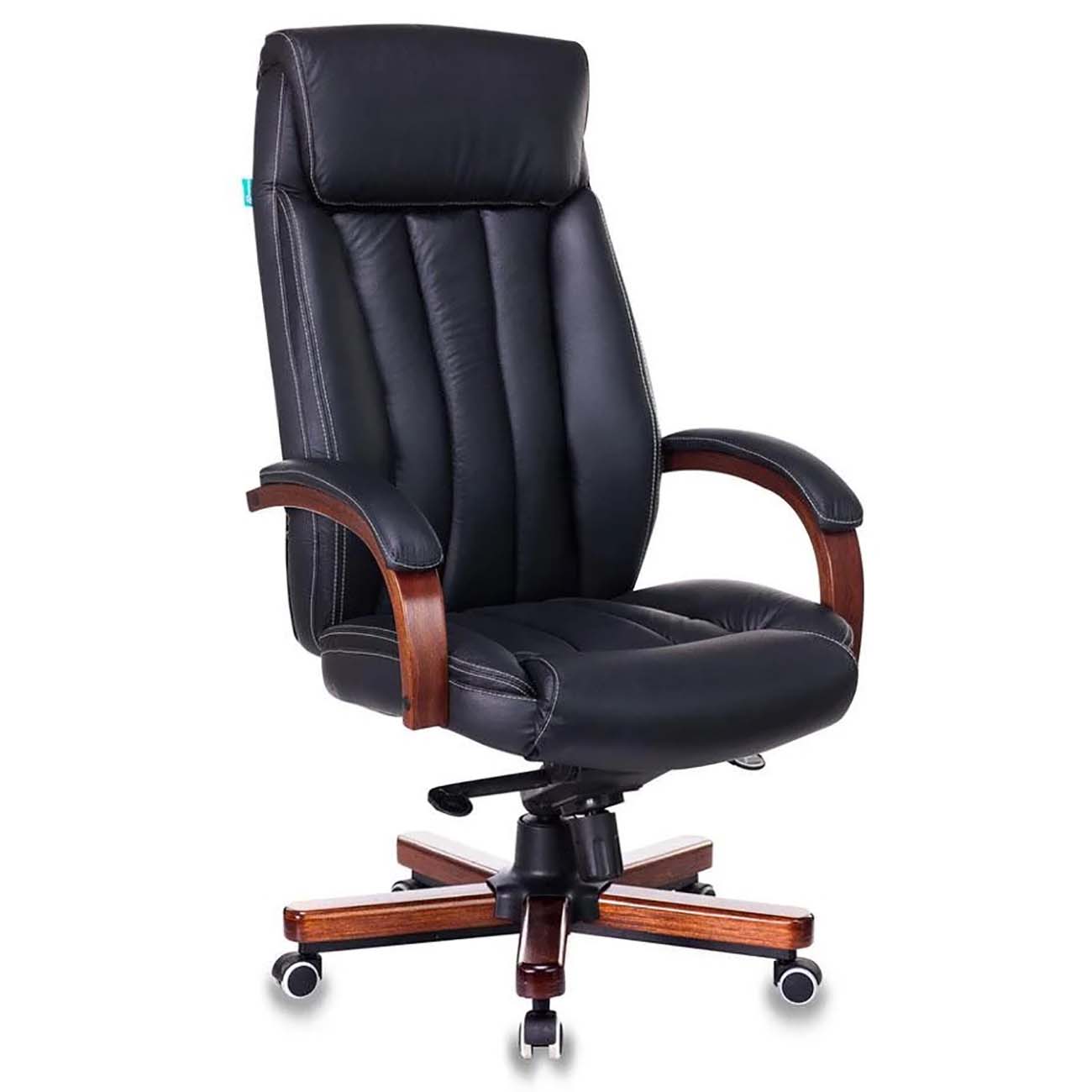 Кресло компьютерное Бюрократ T-9922WALNUT/BLACK