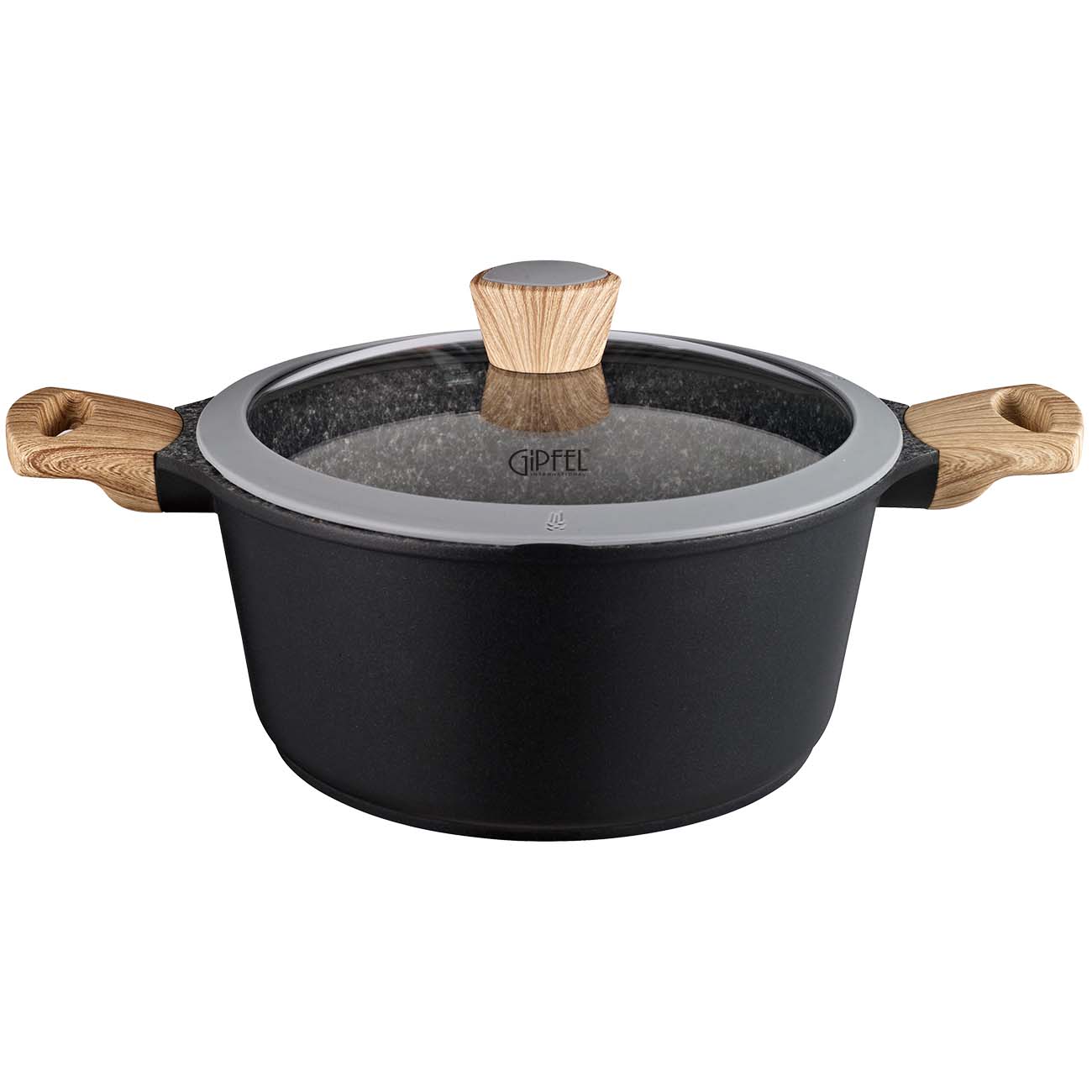 Кастрюля Gipfel Oliver с крышкой 2,5л (0571)