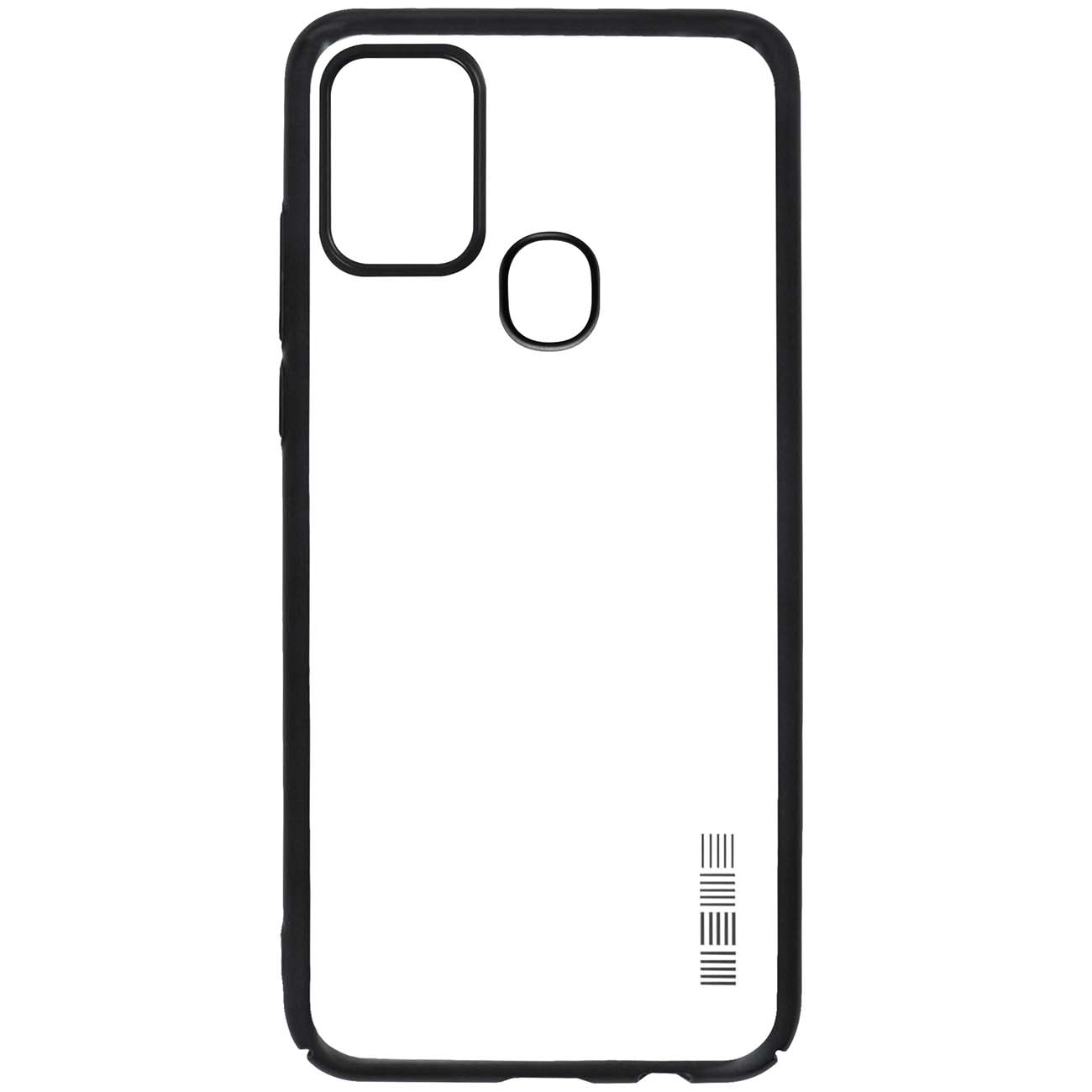 Чехол InterStep DECOR NEW MAT EL Galaxy A21s Черный