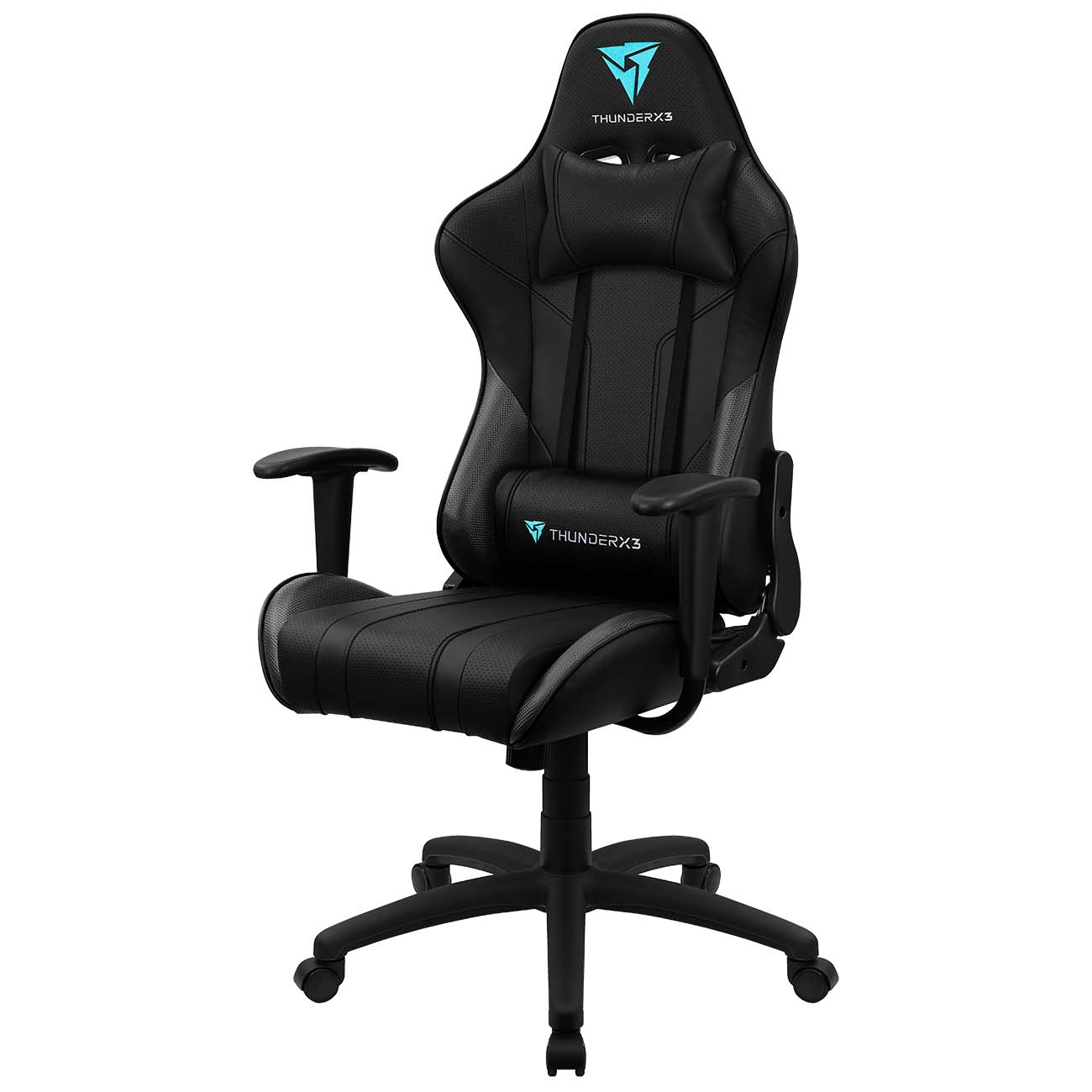 Кресло компьютерное игровое ThunderX3 EC3 черный AIR фото