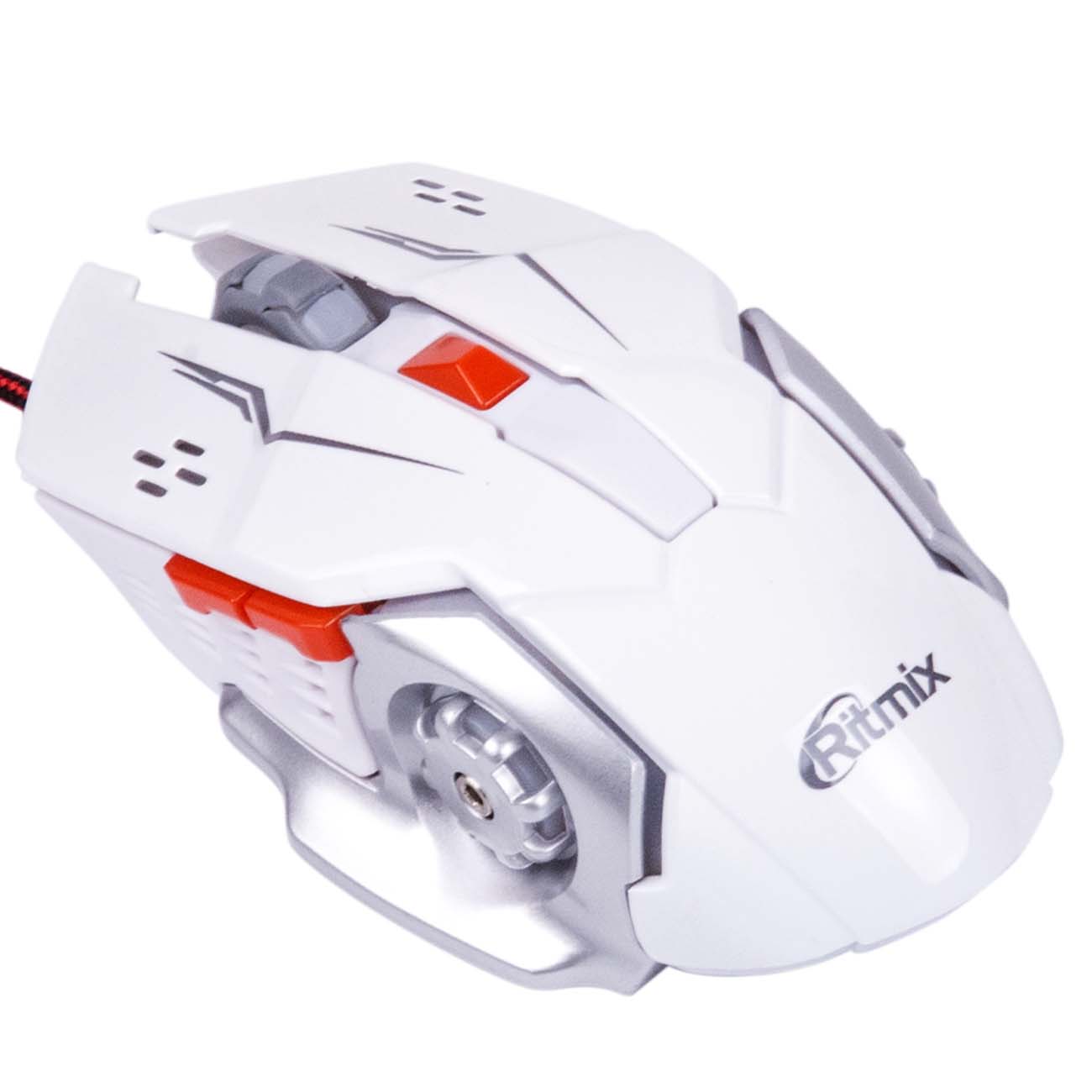 Игровая мышь Ritmix ROM-355 белый