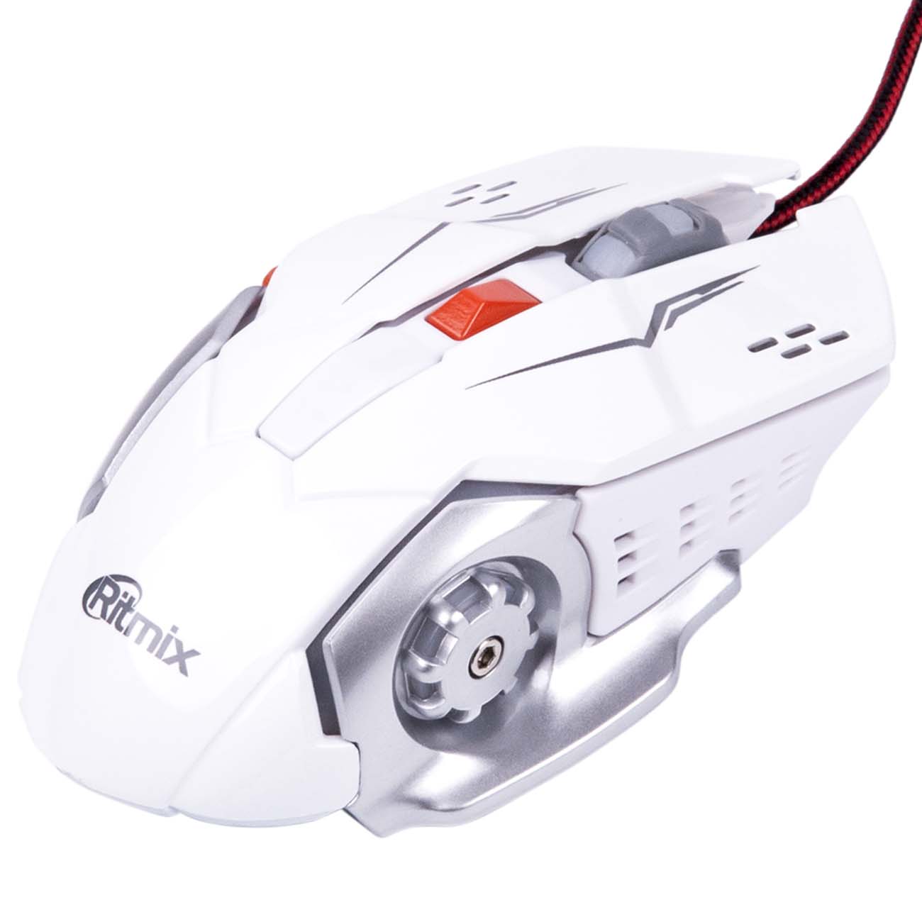Игровая мышь Ritmix ROM-355 белый