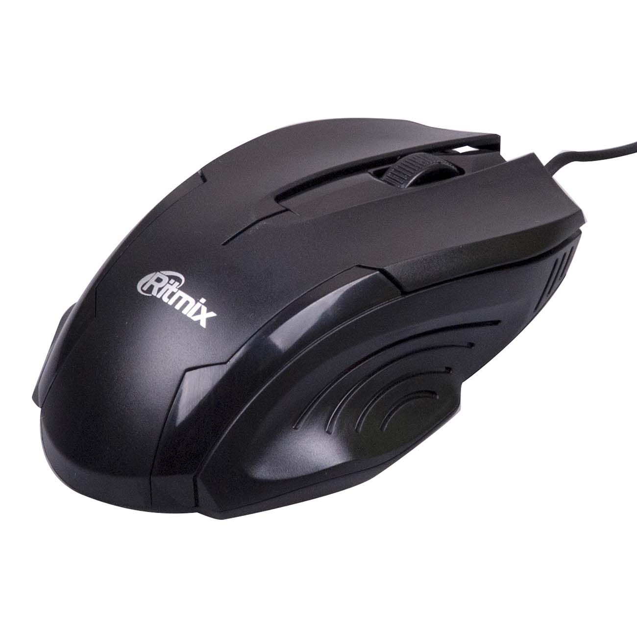 Мышь проводная Ritmix ROM-300 черный