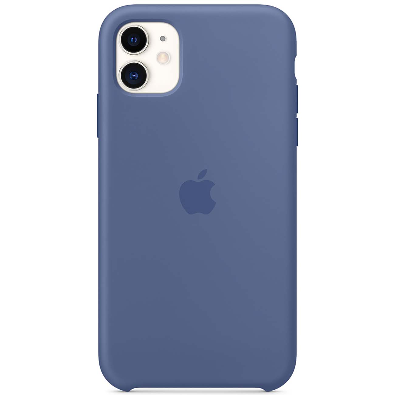 Чехол Apple iPhone 11 Silicone Case Linen Blue (MY1A2ZM/A) фото