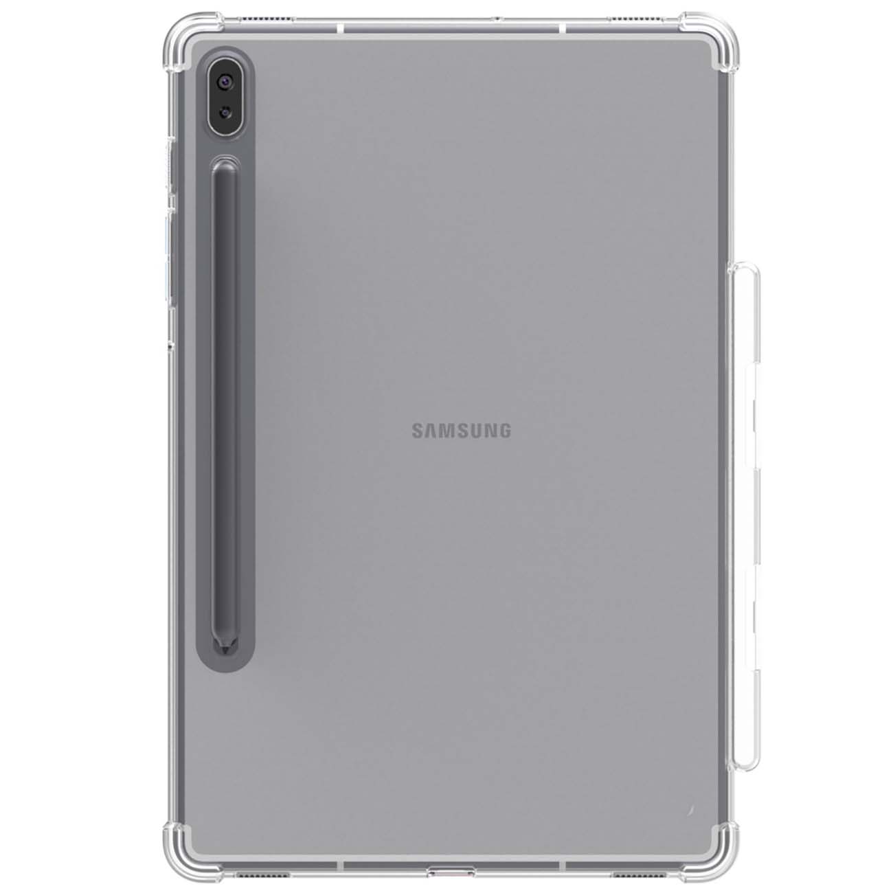 Чехол для планшетного компьютера Samsung araree S cover Tab S6 прозрачный (GP-FPT865)