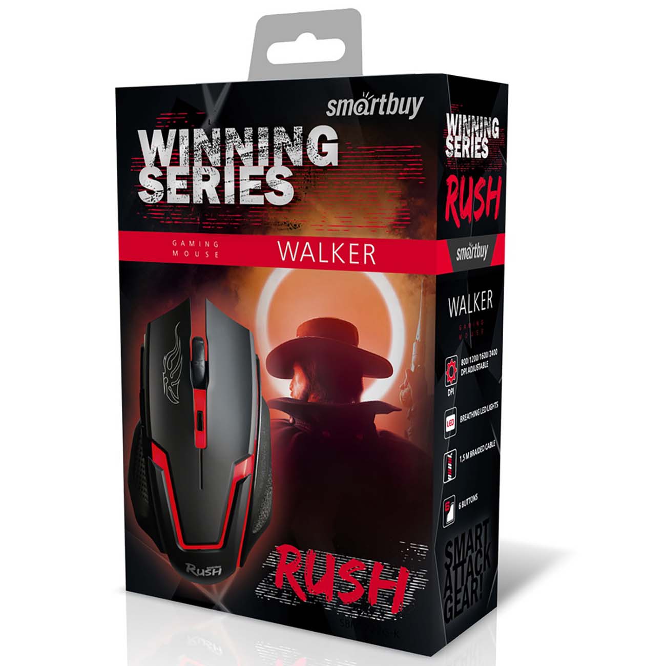 Игровая мышь Smartbuy RUSH Walker (SBM-722G-K)