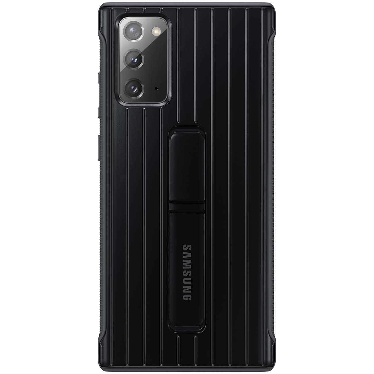 Чехол Samsung Protective Standing Cover Note 20 чёрный фото