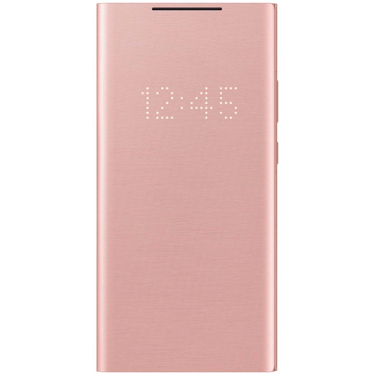 Чехол Samsung Smart LED View Cover Note 20 Ultra бронзовый