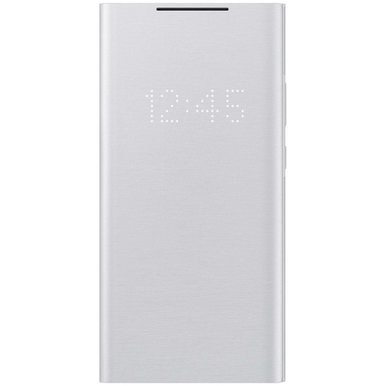 Чехол Samsung Smart LED View Cover Note 20 Ultra серебр-белый фото