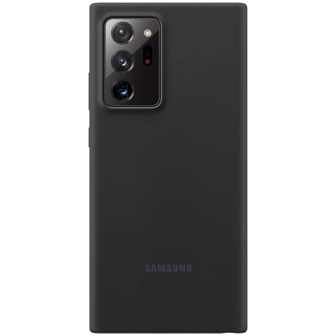 Чехол Samsung Silicone Cover Note 20 Ultra чёрный