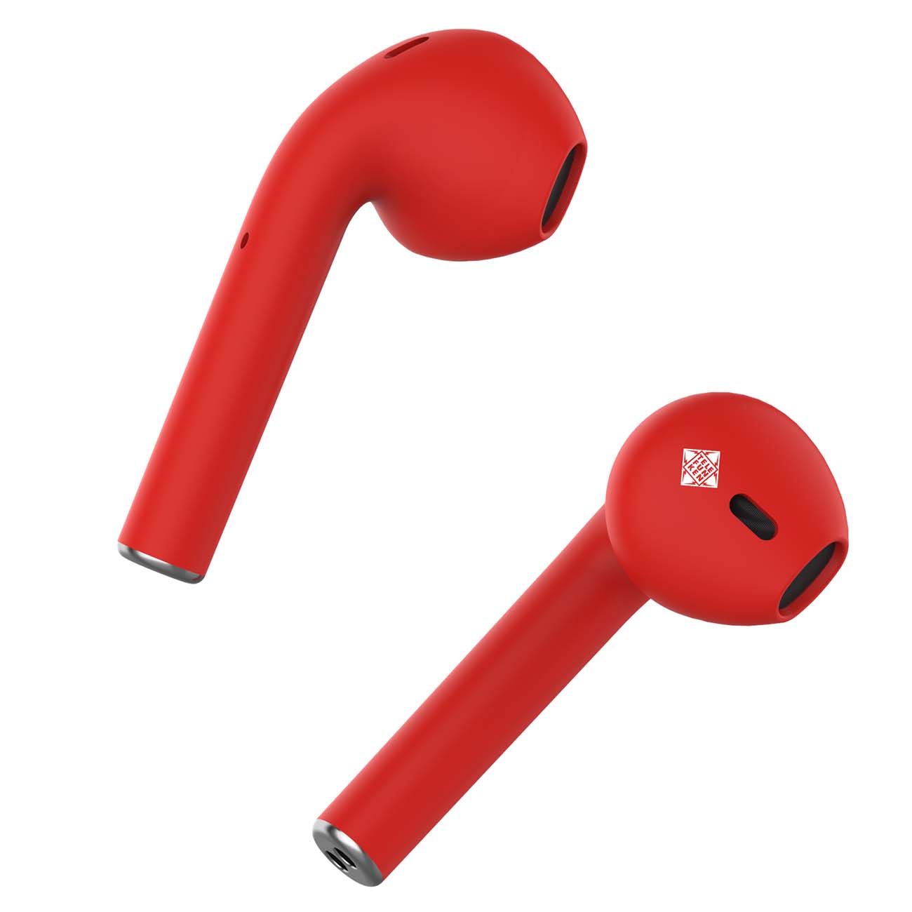 Наушники True Wireless Telefunken TF-1001B красный