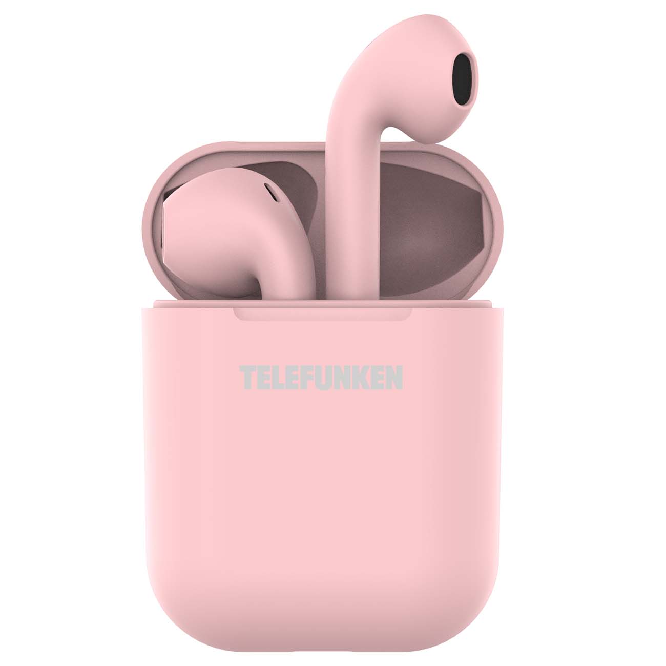 Наушники True Wireless Telefunken TF-1001B Розовый