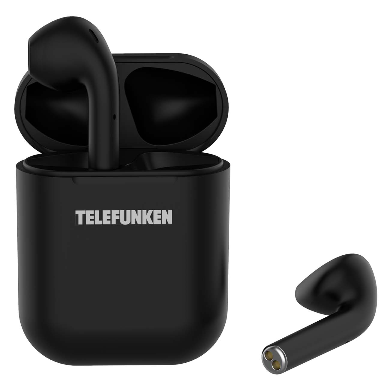 Наушники True Wireless Telefunken TF-1001B Черный