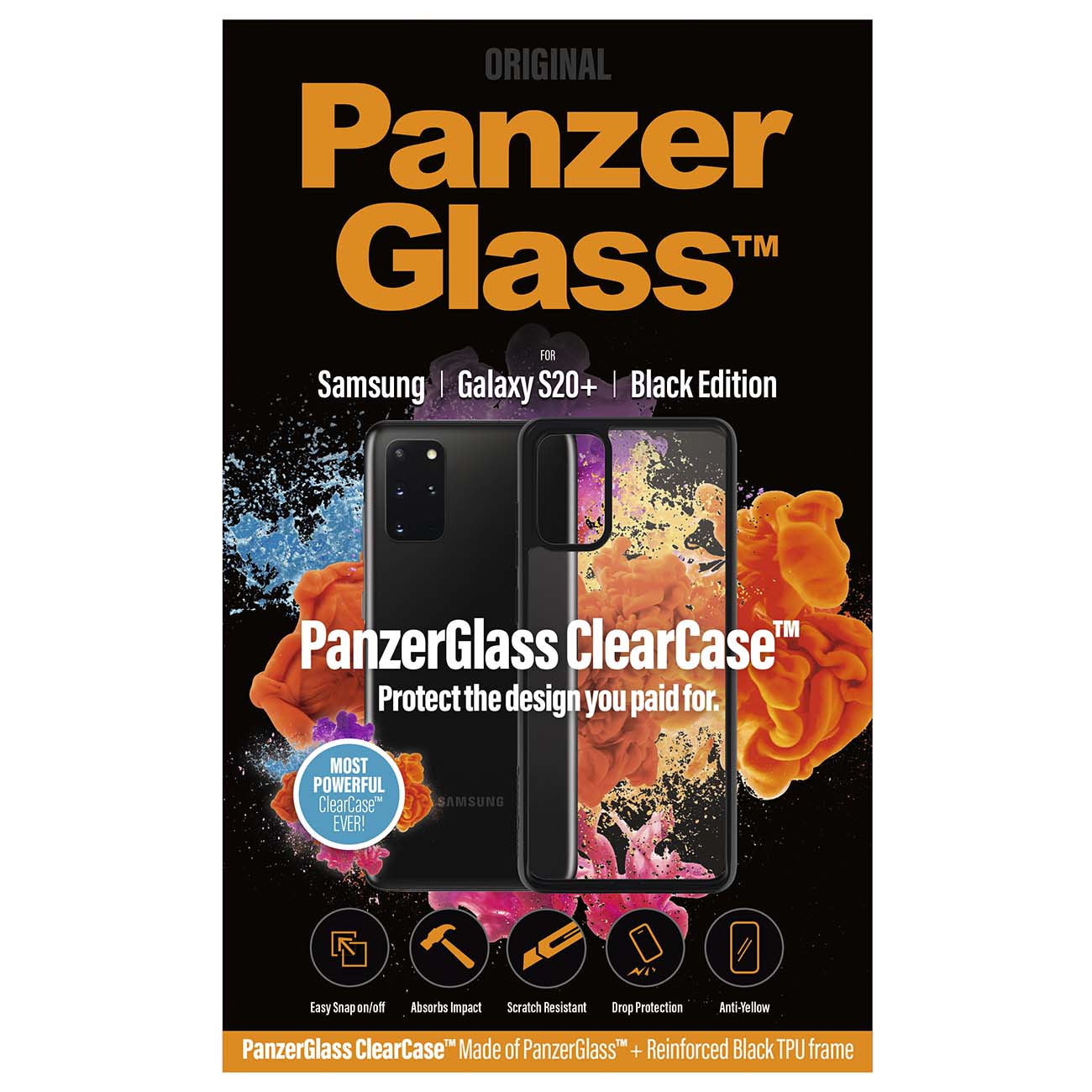 Чехол PanzerGlass ClearCase для Galaxy S20+ фото