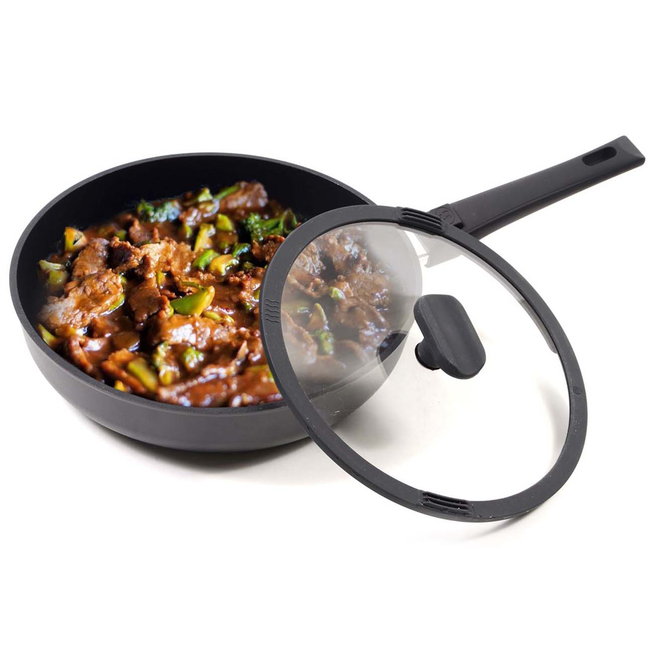 Сковорода Panairo 26см Chief 2019 с крышкой (CH-26-G-S-K)