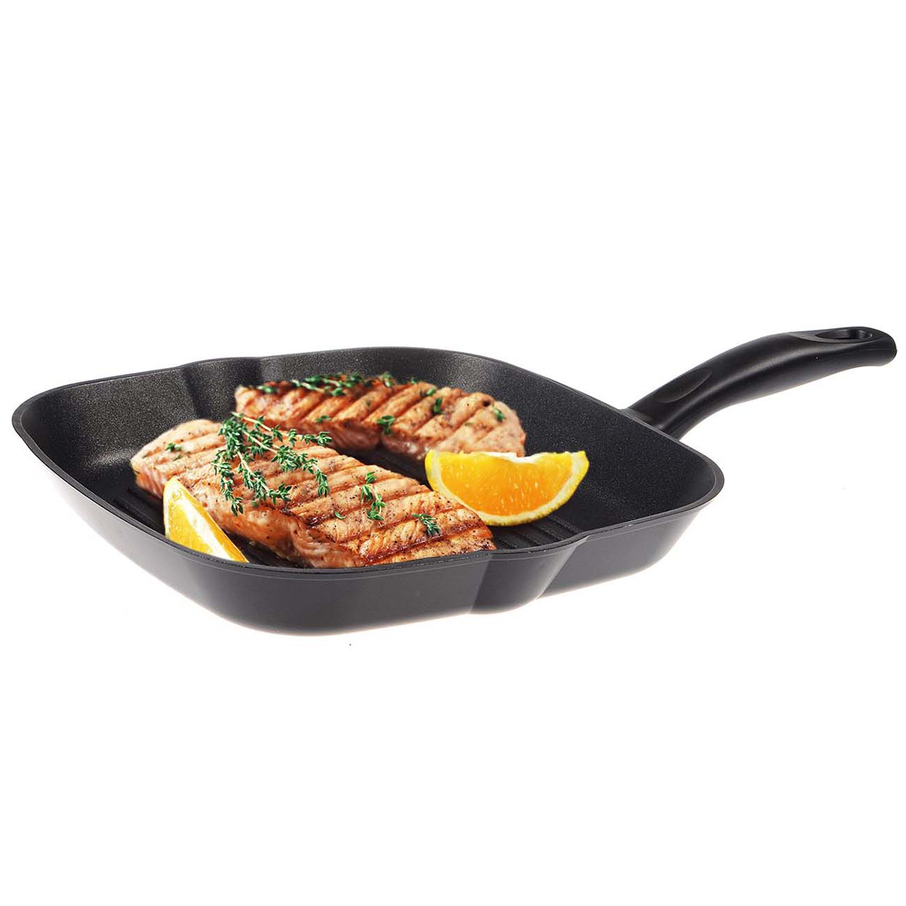 Сковорода гриль Panairo 27x27см Chief 2019 (CH-27-G-K)