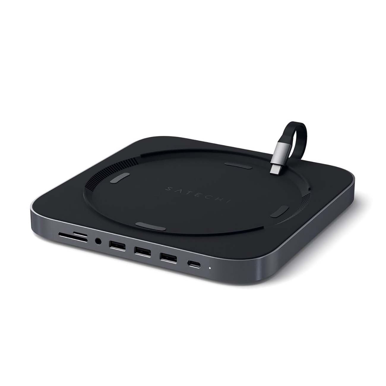 Док-станция для Mac Mini Satechi Mac Mini Stand & Hub (ST-ABHFM) фото