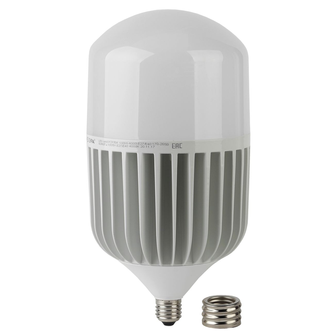 Лампа LED ЭРА LED POWER T160-100W-4000-E27/E40 фото