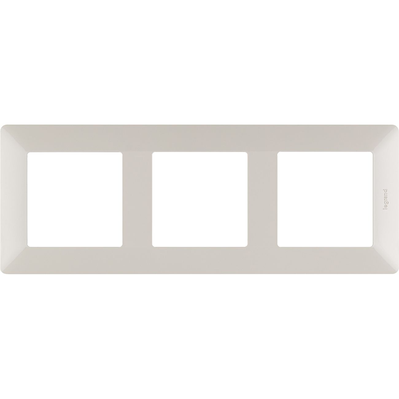 Рамка Legrand Valena LIFE Слоновая кость 3-пост. (754043)
