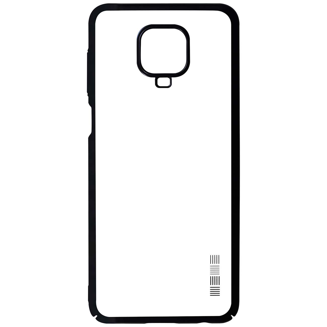 Чехол InterStep DECOR NEW MAT Xiaomi Redmi Note 9 Pro чёрный фото
