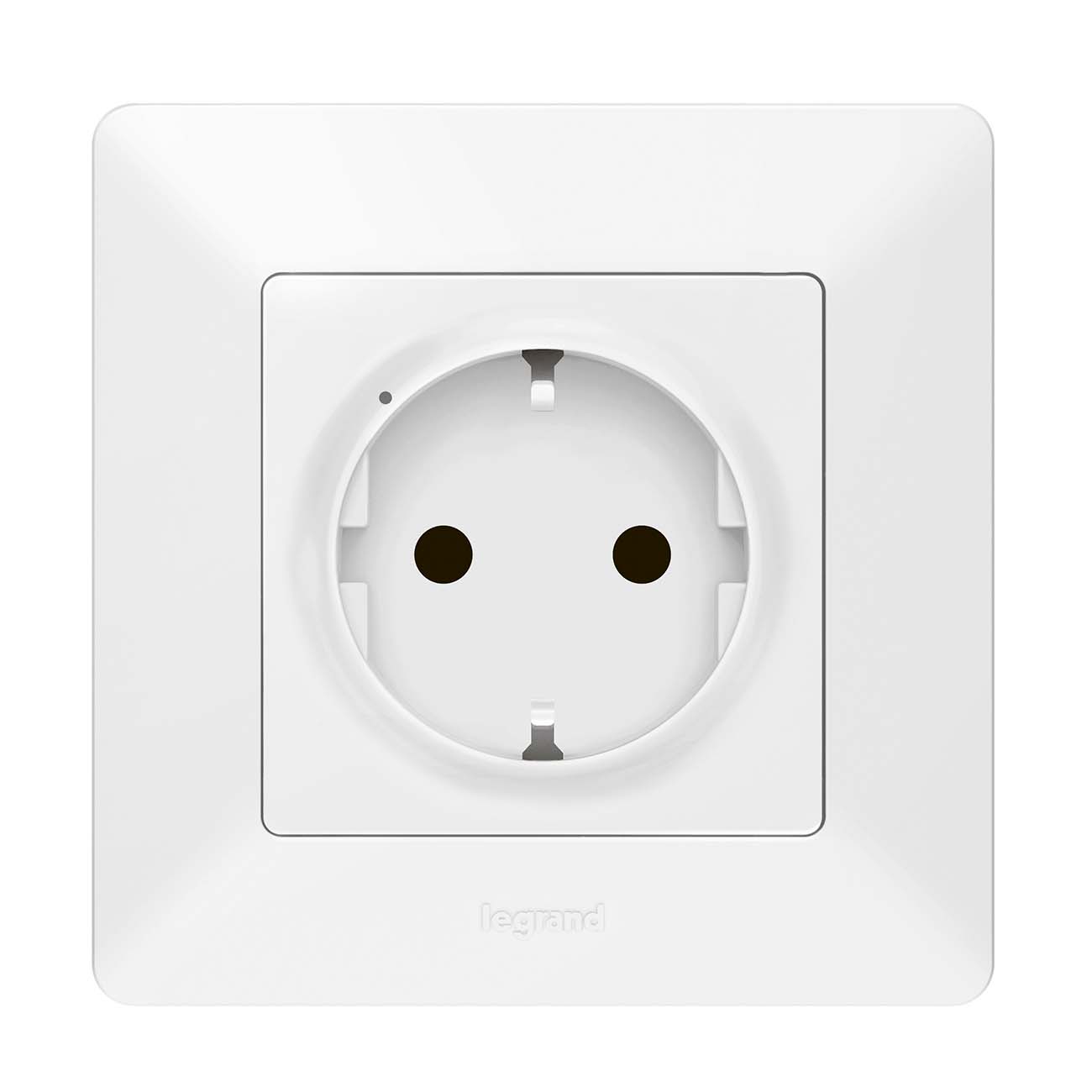 Умная розетка Legrand VLN-l БЕЛ Роз.2К+З 16А умн. (752194)