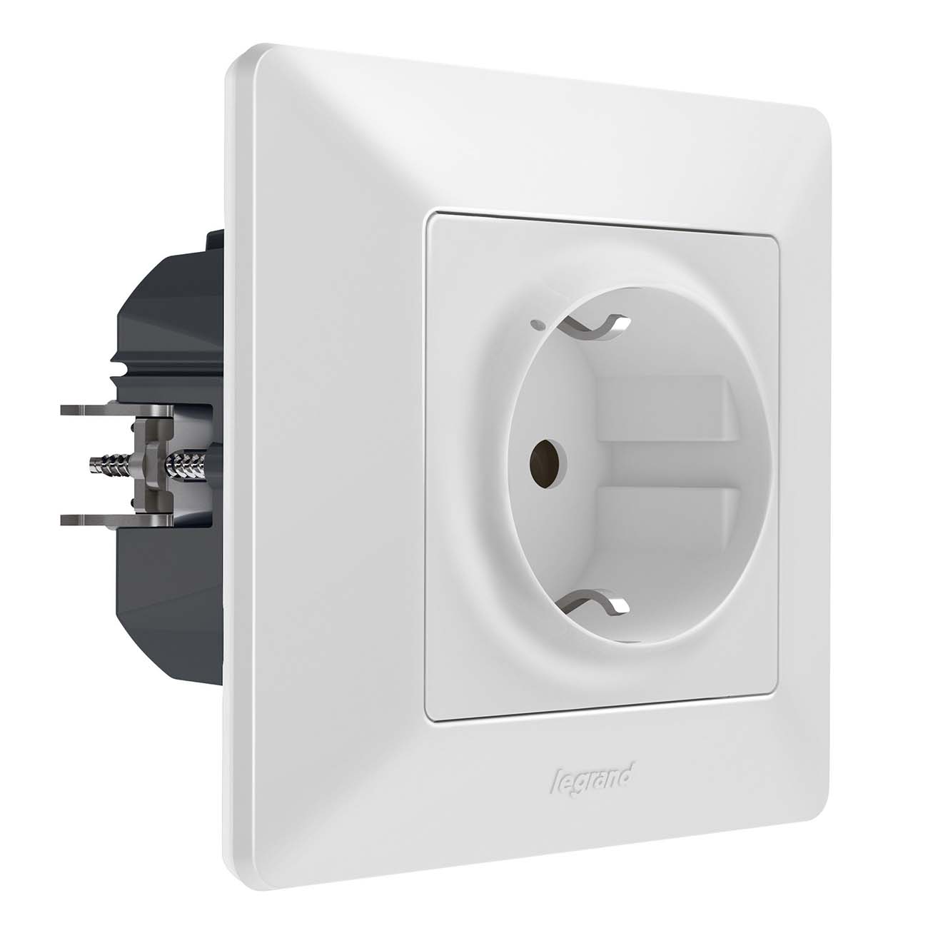 Умная розетка Legrand VLN-l БЕЛ Роз.2К+З 16А умн. (752194)