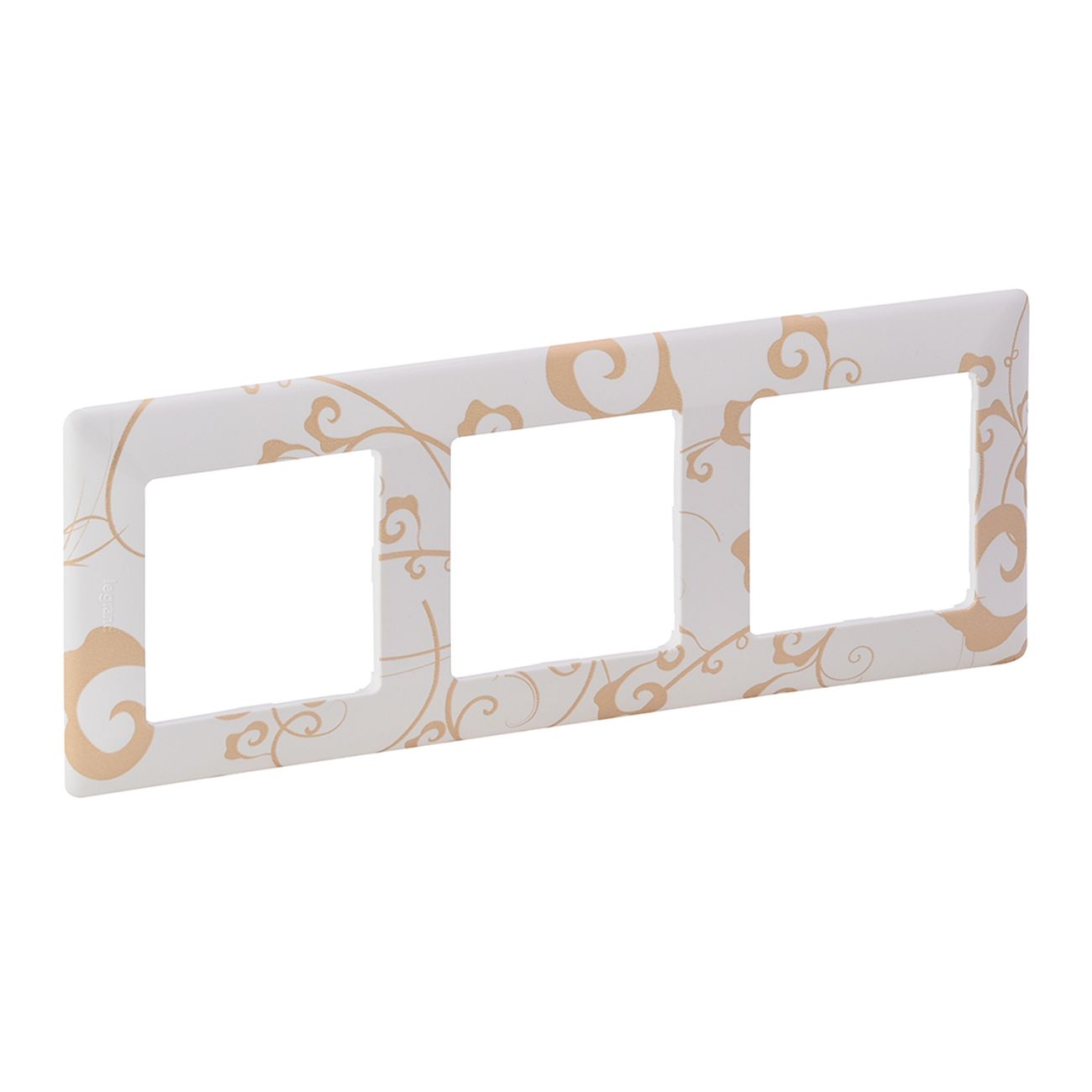 Рамка Legrand Valena LIFE Ампир Белая 3-пост. (754103)