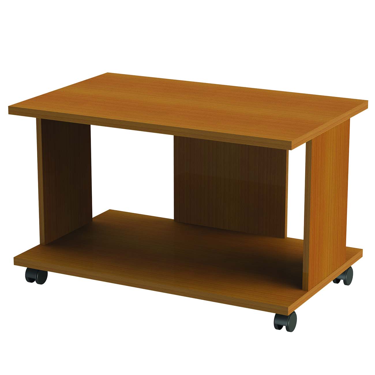 Столик Монолит 640117 орех, журнальный (80*50*50см)