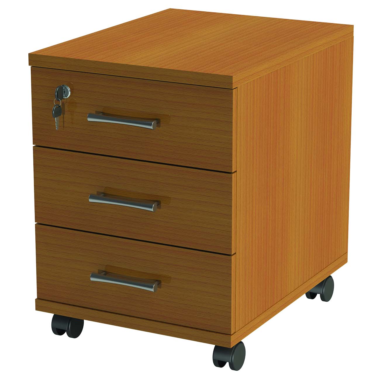 Тумба Монолит 640139 орех, подкатная (40*52*53см)