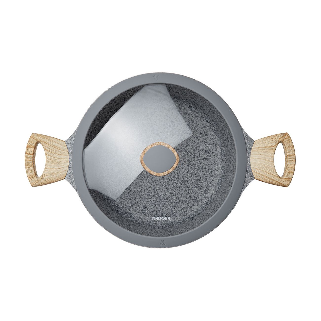 Кастрюля Nadoba Mineralica 24см/4,3л (728411)