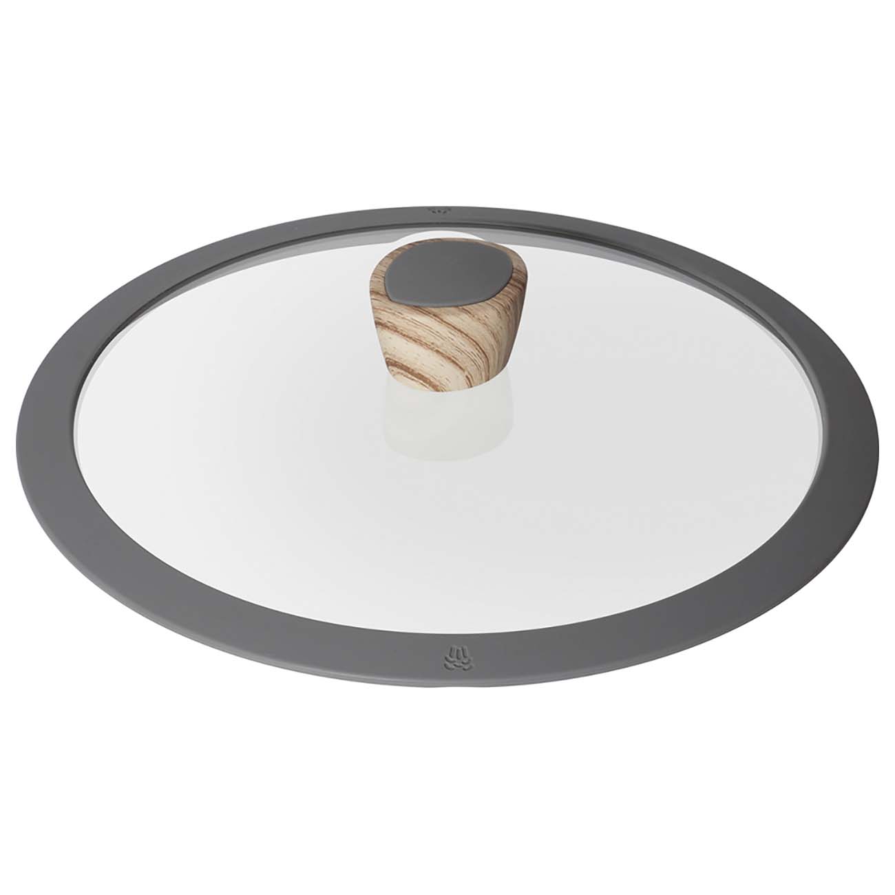 Крышка Nadoba Mineralica 26см, стекло, силиконовый обод(751212)