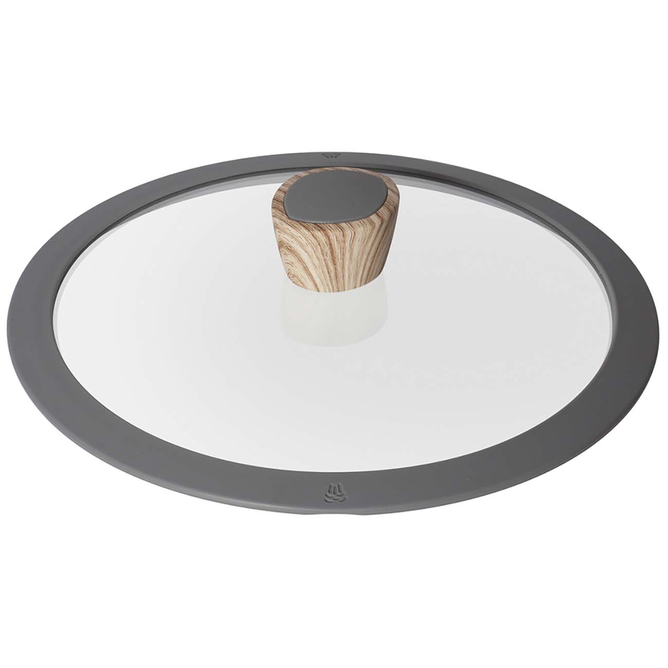 Крышка Nadoba Mineralica 24см, стекло, силиконовый обод(751213)