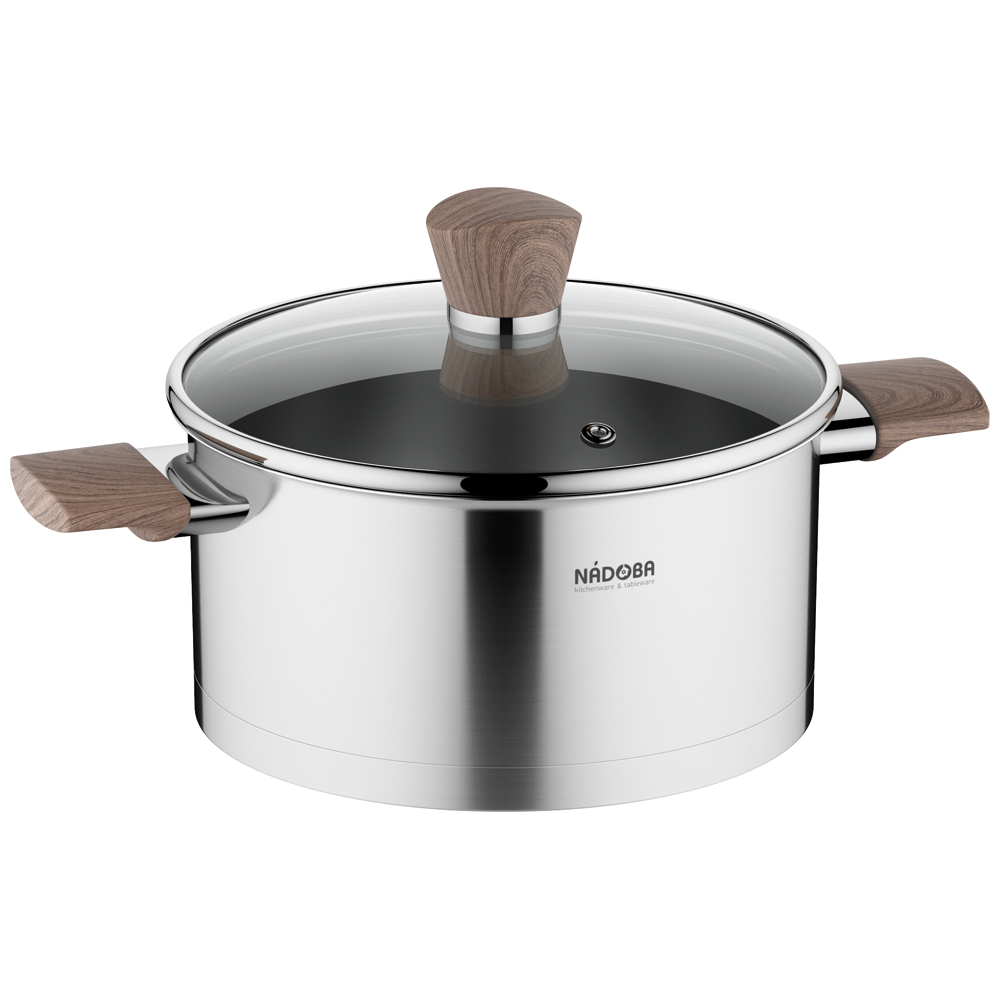 Кастрюля Nadoba Ludva 18см/2,1л, с крышкой (727013)