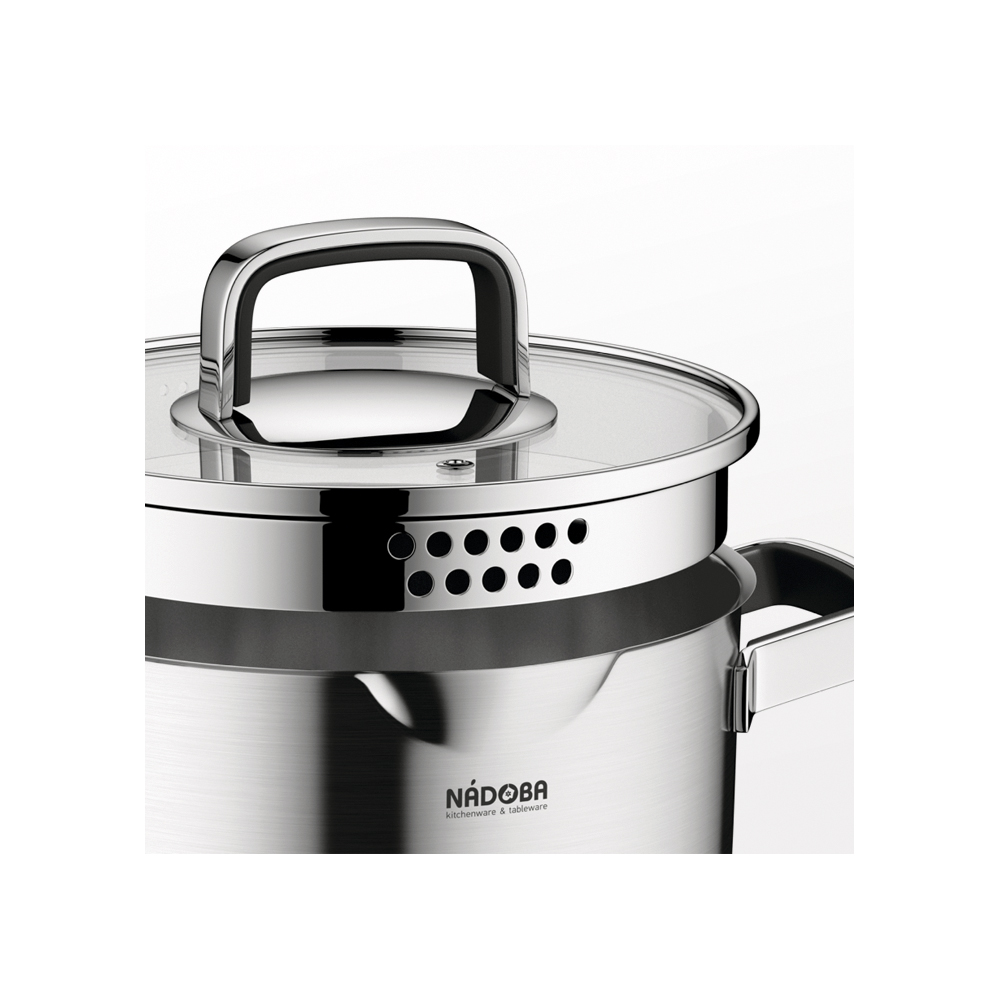 Кастрюля Nadoba Dona 18см/2,3л, с крышкой (726113)