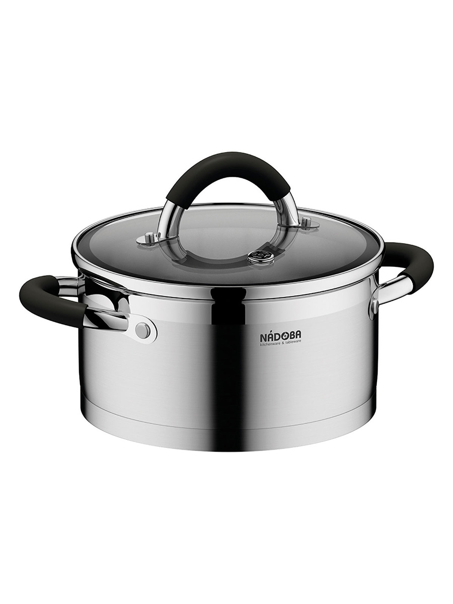 Набор кастрюль Nadoba Olina с крышками, 8 предметов (726419)