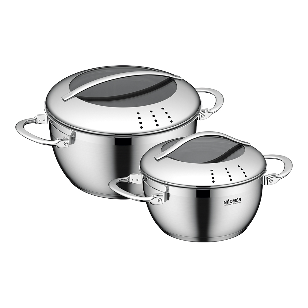 Набор кастрюль Nadoba Maruska с крышками, 4 предмета (726616)