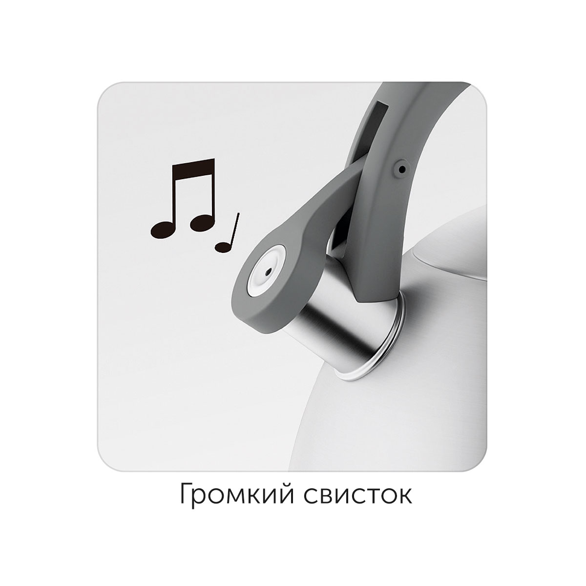 Чайник со свистком Nadoba Nita 2,7л (726902)