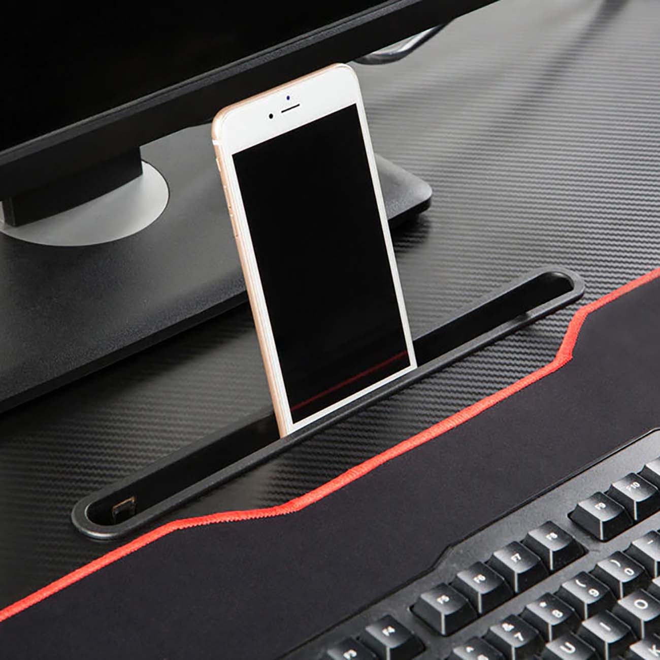 Стол компьютерный игровой Eureka Ergonomic ERK-ZX-I1-BK